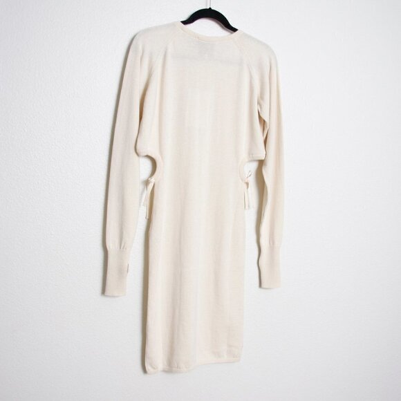 NWT Birgitte Herskind Dawn Cutout Organic Wool & Organic Cotton Sweater Dress XS - Picture 12 of 14